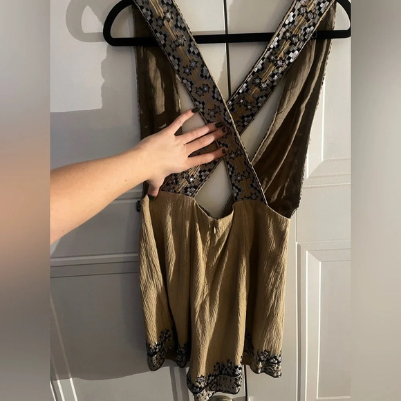 NWT! RARE! FP Free People x Kas New York Wandering Soul Romper Sz Medium - Picture 7 of 8